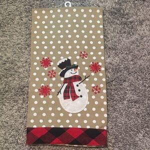 NWOT Snowman Kitchen Towel